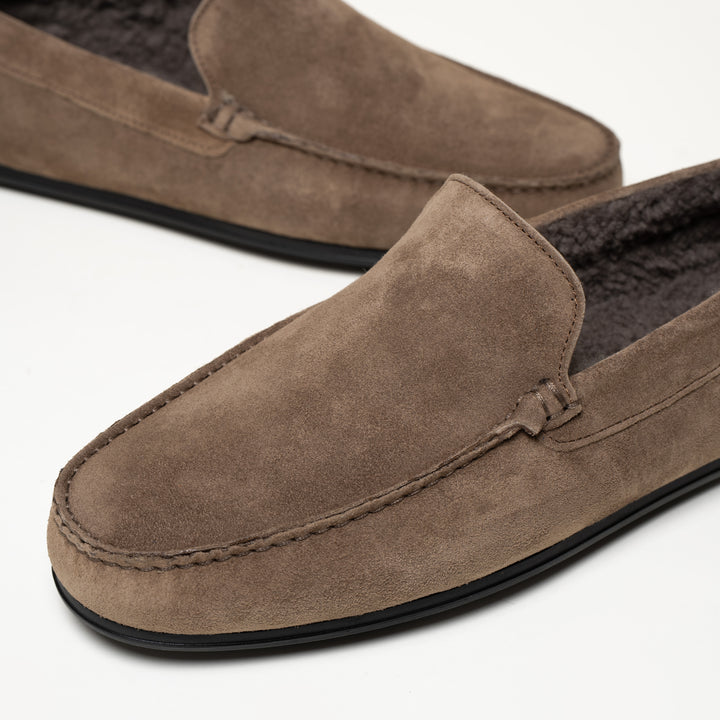 The Felize Shearling Uomo - Mushroom - Suede - M.Gemi display picture 3
