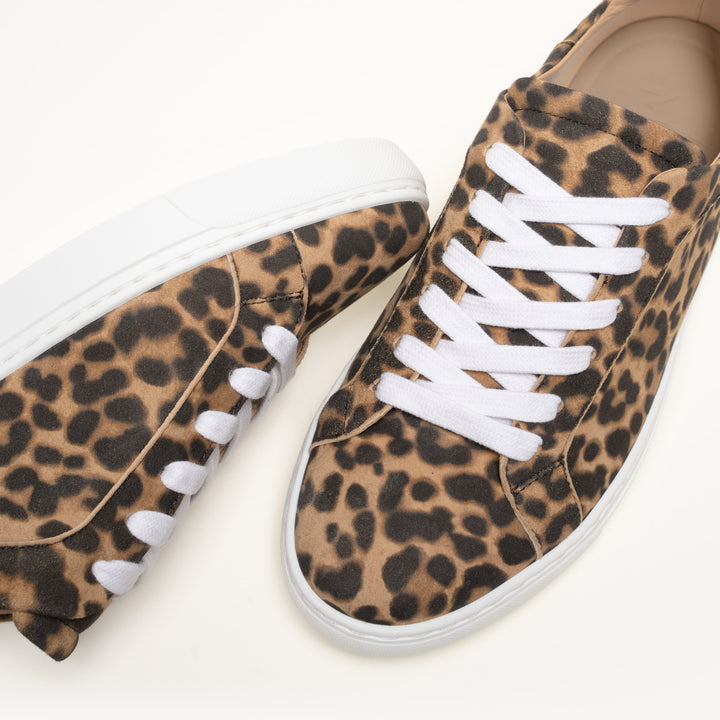 The Palestra Due Leopard Print Suede M.Gemi