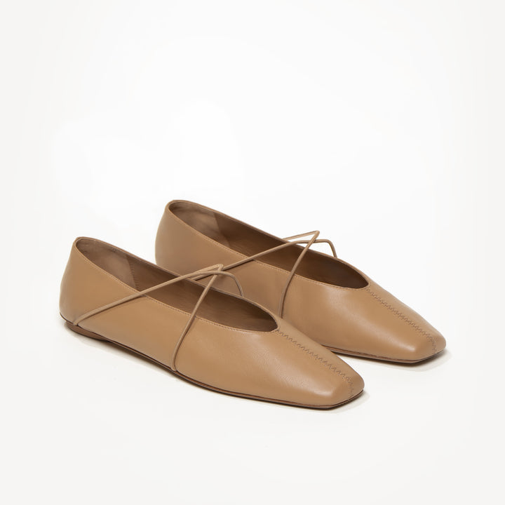 The Una Light Tan Nappa M.Gemi