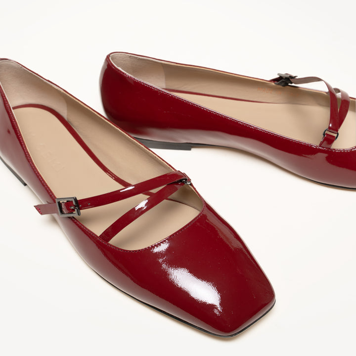 The Zoe Ruby Red Patent M.Gemi