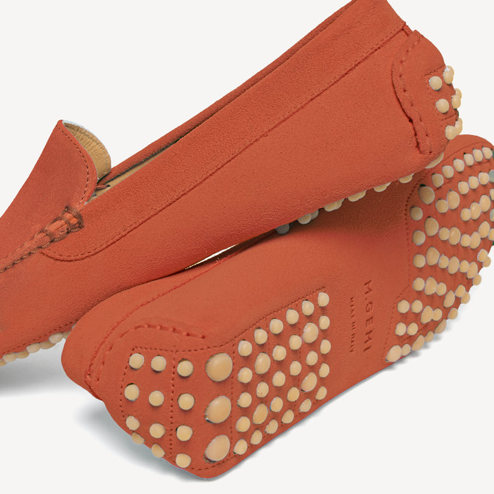 M.Gemi The Felize Suede Driving Loafers in Burnt Orange- Women\'s Size 40 The Felize Suede - Orangina - Suede - M.Gemi main image 4