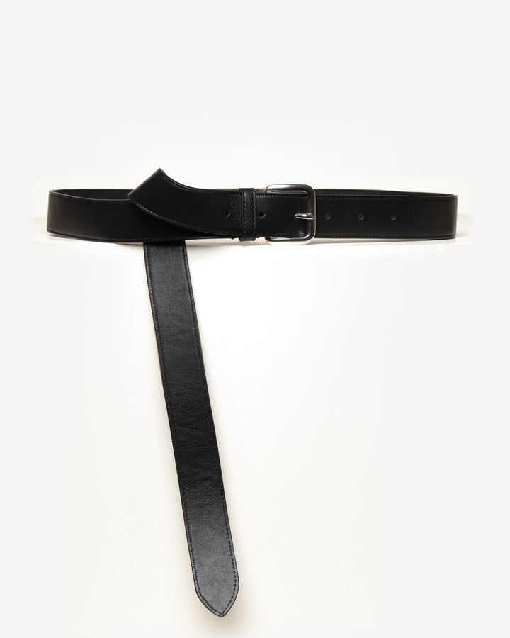 The Vittoria Belt - Black - Leather - M.Gemi 