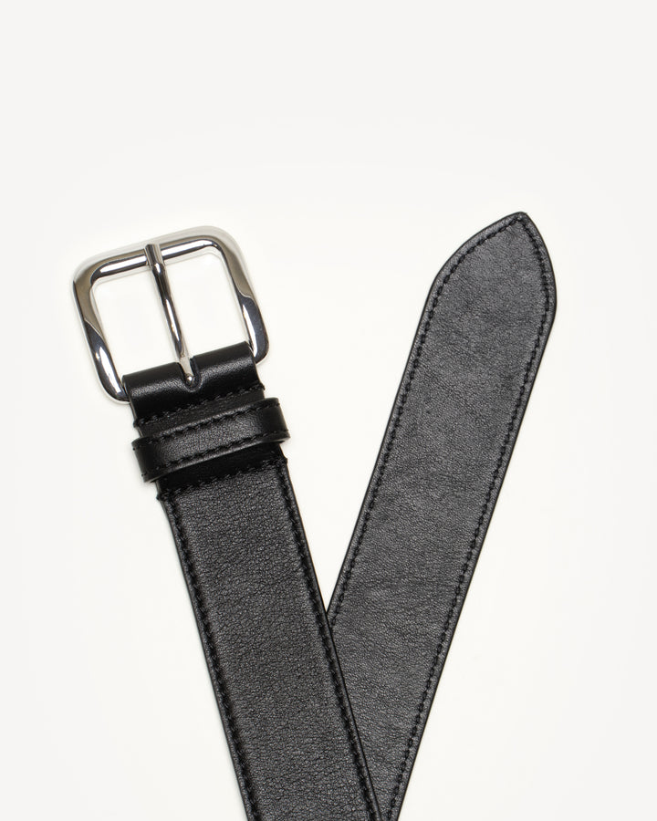 The Vittoria Belt - Black - Leather - M.Gemi 
