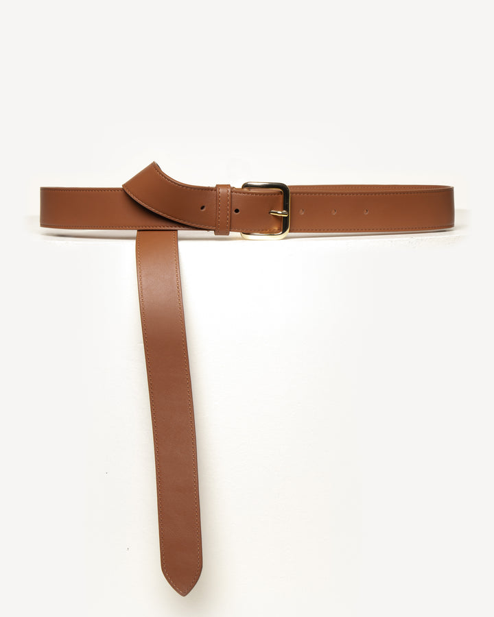 The Vittoria Belt - Tan - Leather - M.Gemi 