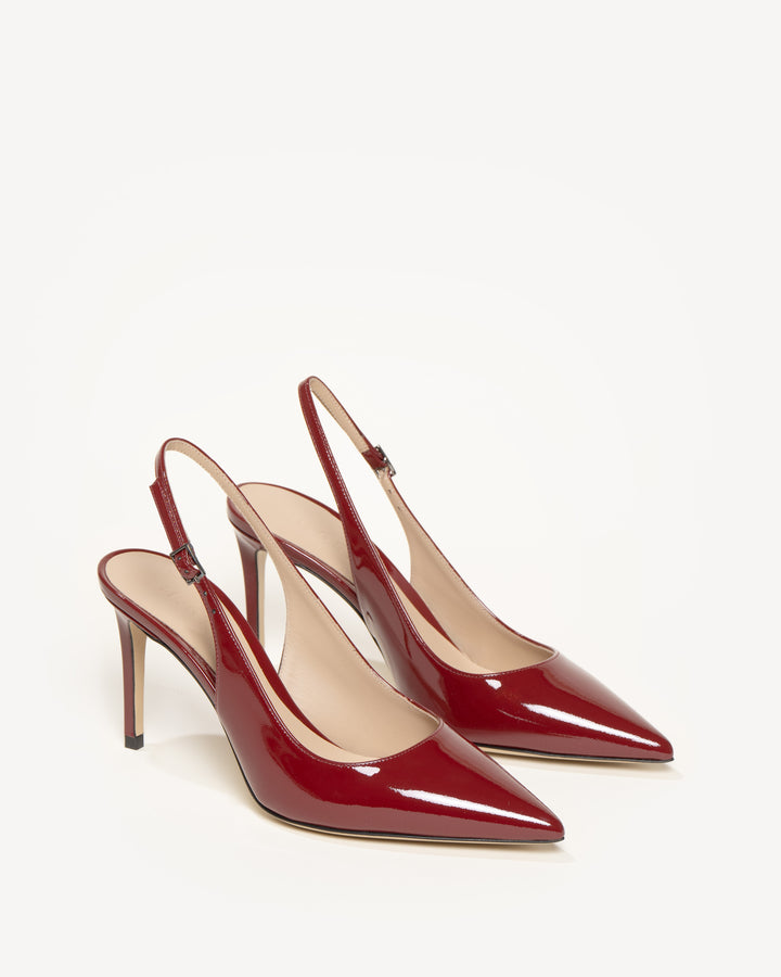 M. Gemi The Valeria 80mm 7.5 US Ruby Red Patent