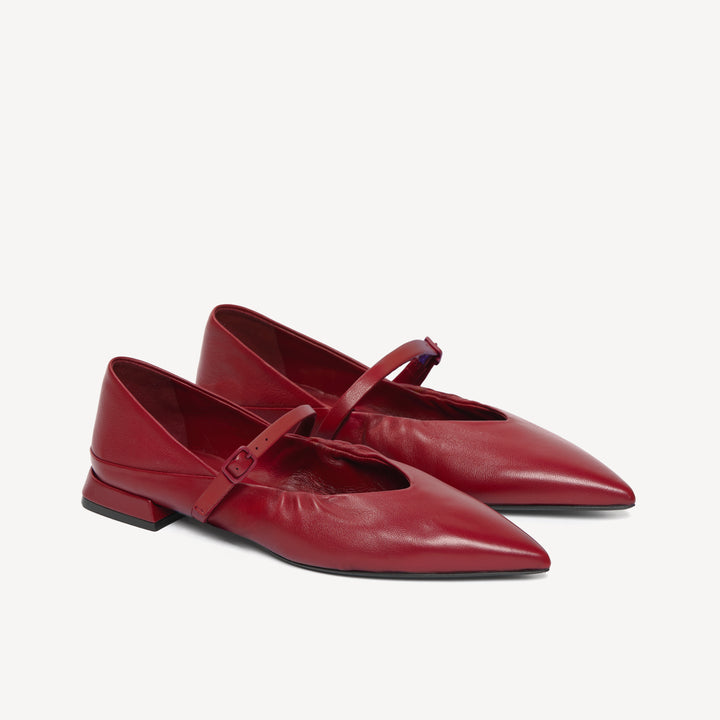 The Loriana - Dark Red - Nappa - M.Gemi