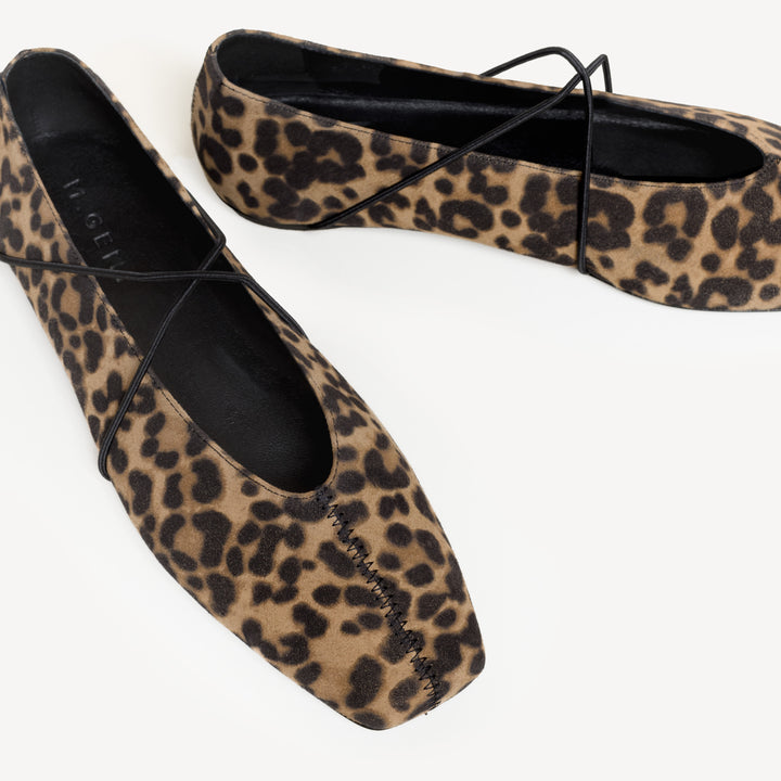 The Una - Leopard Print - Suede - M.Gemi