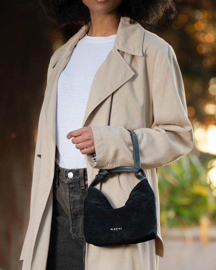 The Attilia - Black - Suede - M.Gemi