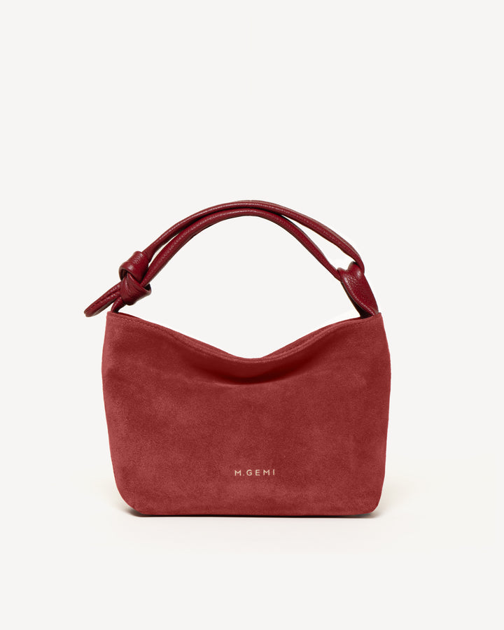 The Attilia - Ruby Red - Suede - M.Gemi