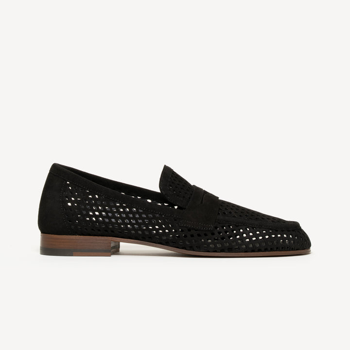 The Sacca Donna Lattice - Black - Suede - M.Gemi display picture 3