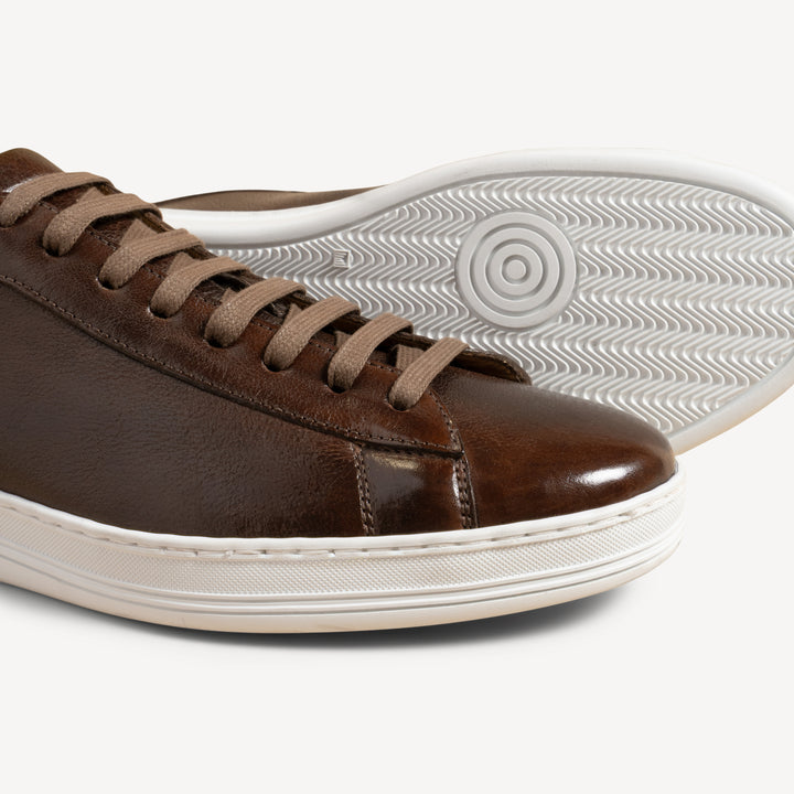The Netto Due - Walnut - Leather - M.Gemi