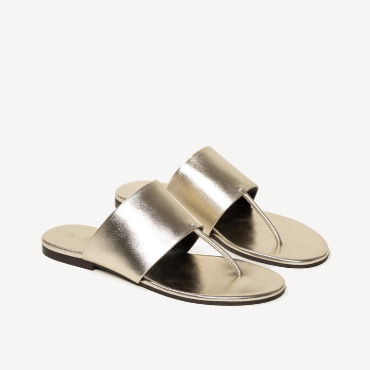 エムミーエメ The Michela - Champagne - Metallic Nappa - M.Gemi