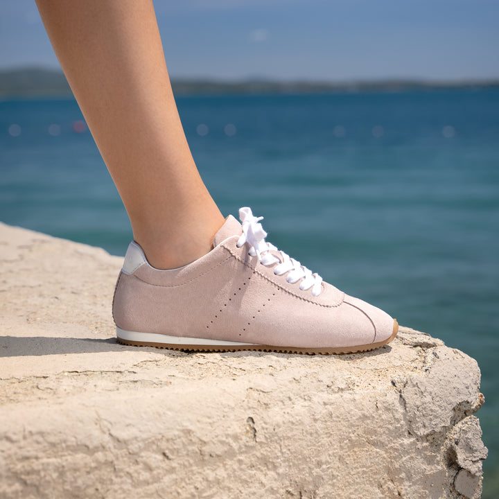 The Morena - Ballerina Pink - Suede - M.Gemi