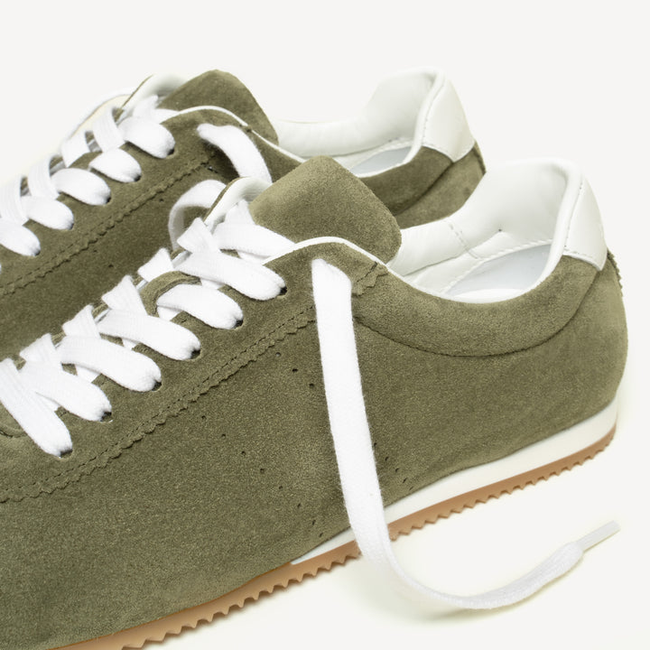 メイネイ The Morena - Olive - Suede - M.Gemi