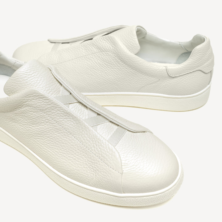 トップス LEWIN / WHITE gadidanoniem The Domenico - Off White - Tumbled Leather - M.Gemi