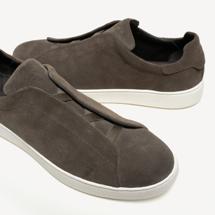 The Domenico - Fossil Grey - Suede - M.Gemi