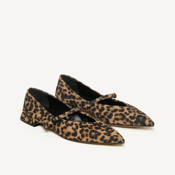 The Loriana - Leopard - Suede - M.Gemi