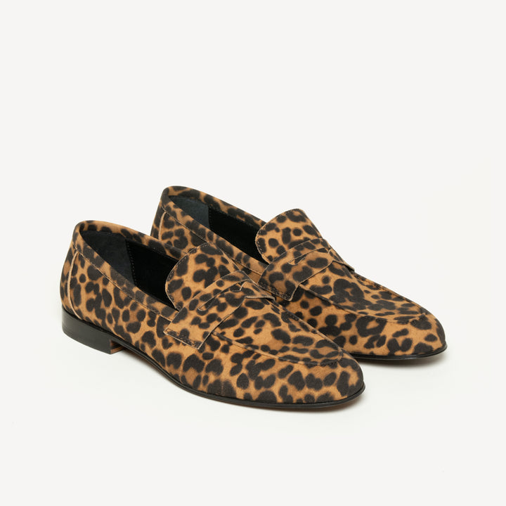 ドゥーズィーエムクラス　FRANCY ZEBRA AND LEOPARD The Sacca Donna - Leopard - Suede - M.Gemi