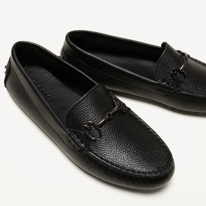 The Pastoso Signature - Black - Tumbled Leather - M.Gemi