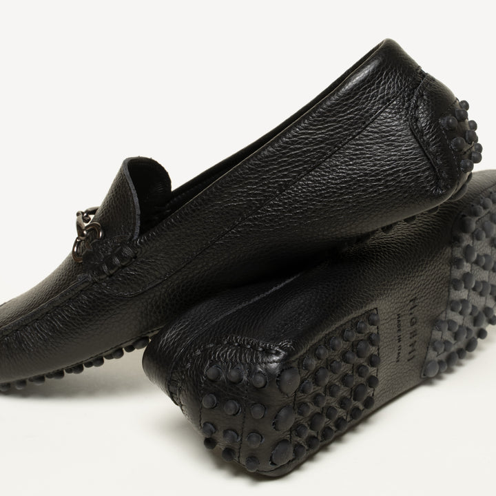 The Pastoso Signature - Black - Tumbled Leather - M.Gemi