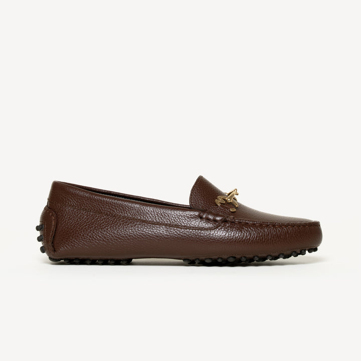 The Pastoso Signature - Chocolate - Tumbled Leather - M.Gemi display picture 2