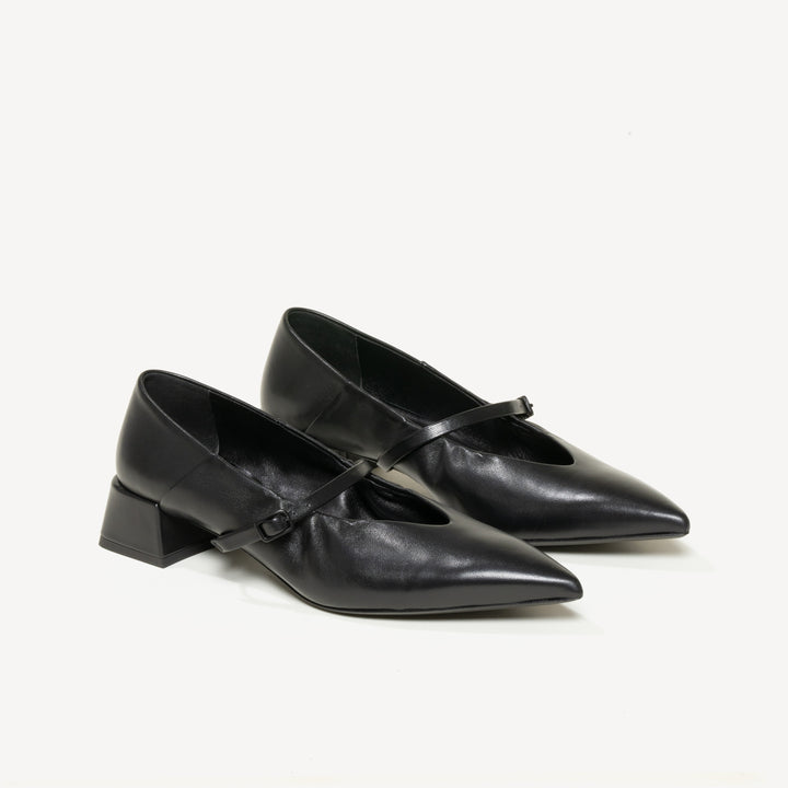 The Loriana 35MM - Black - Nappa - M.Gemi