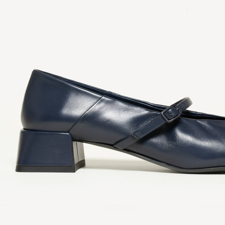 The Loriana 35MM - Navy - Nappa - M.Gemi