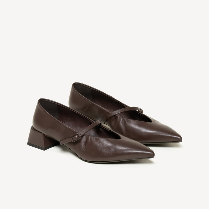 The Loriana 35MM - Chocolate - Nappa - M.Gemi