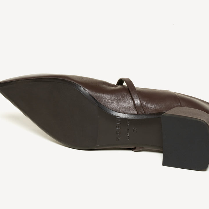 The Loriana 35MM - Chocolate - Nappa - M.Gemi