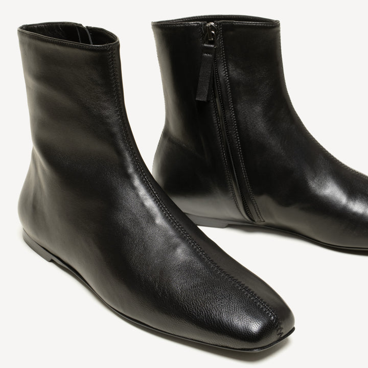 The Una Bootie - Black - Nappa - M.Gemi