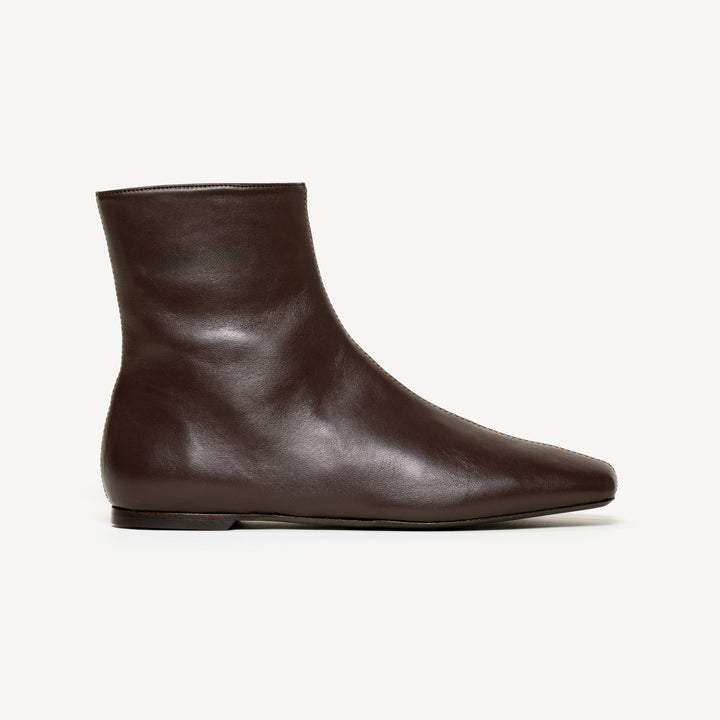エムミーエメ The Una Bootie - Chocolate - Nappa - M.Gemi