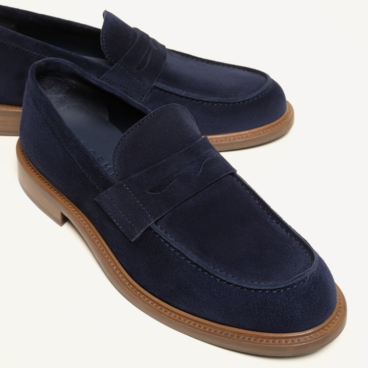 The Alberto - Midnight - Blue - Suede - M.Gemi