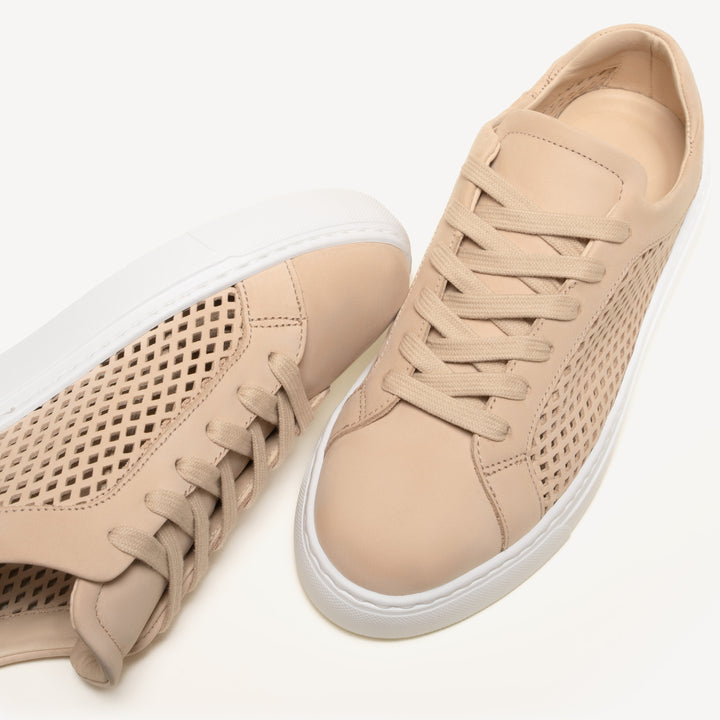 The Palestra Lattice - Light Sand - Nubuck - M.Gemi