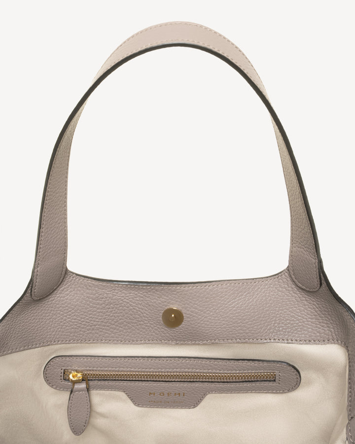 The Rigoletta - Mushroom - Tumbled Leather - M.Gemi