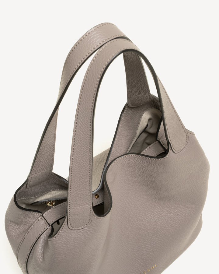The Rigoletta - Mushroom - Tumbled Leather - M.Gemi