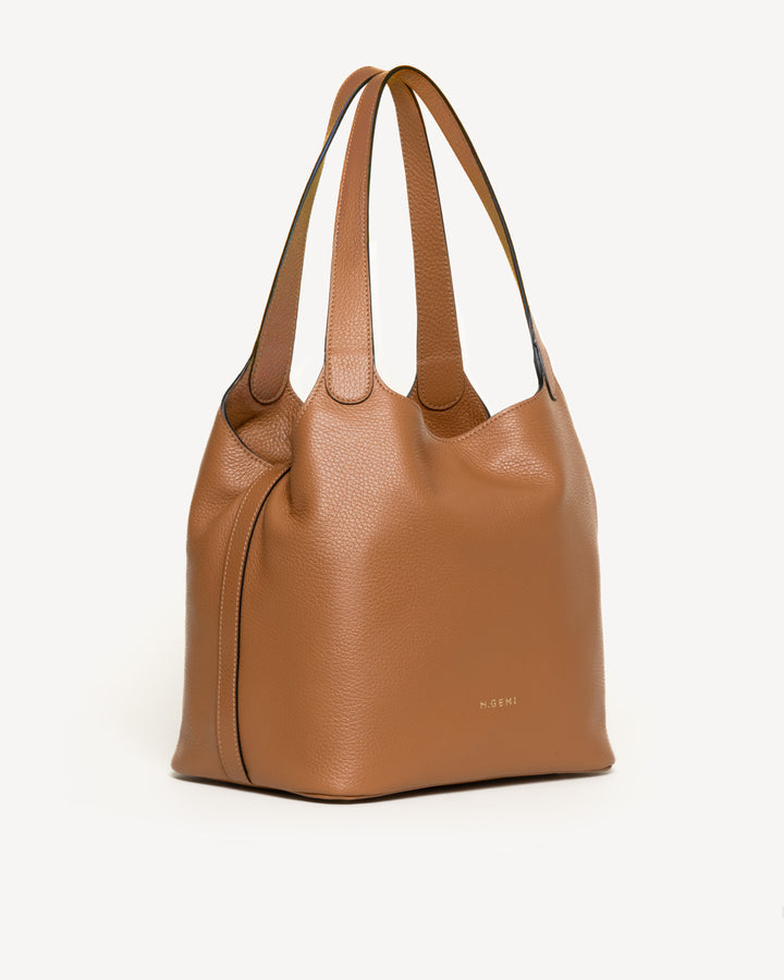 The Rigoletta - Burgundy - Tumbled Leather - M.Gemi