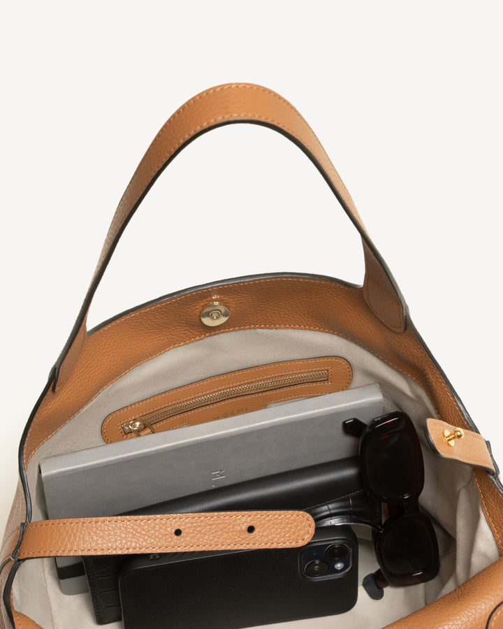 ★mellumo★6本 Darren Shoulder Bag - Caramello - Rebecca Minkoff