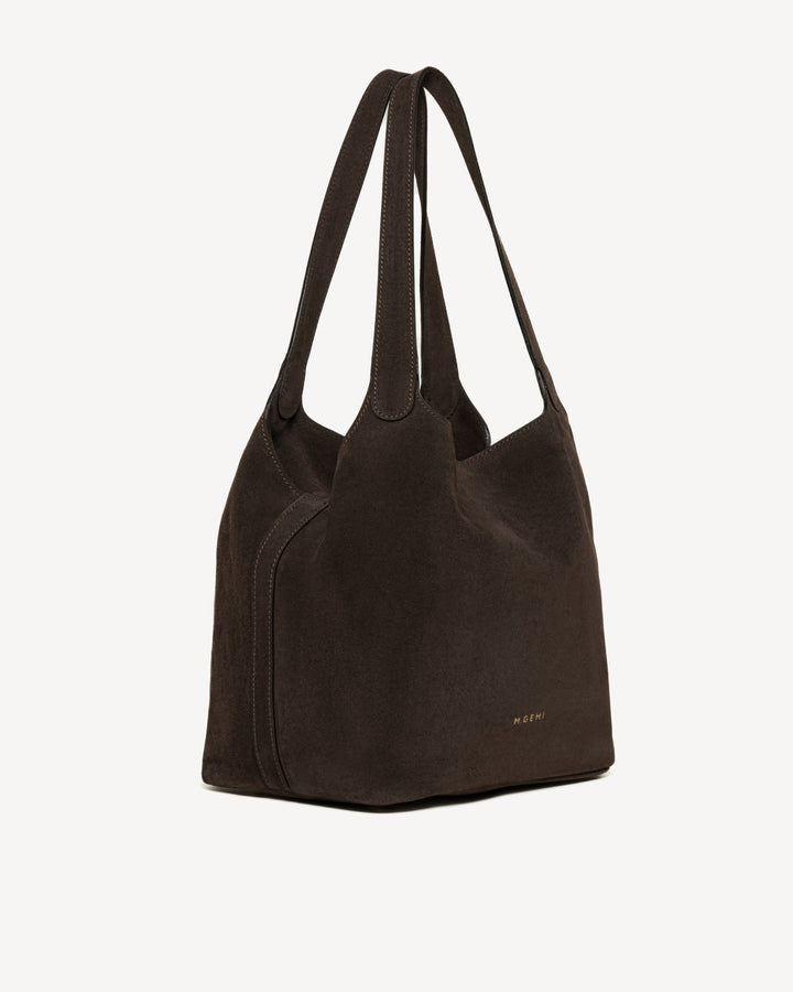 The Rigoletta - Chocolate - Suede - M.Gemi