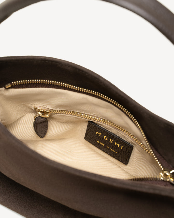 The Attilia - Chocolate - Suede - M.Gemi