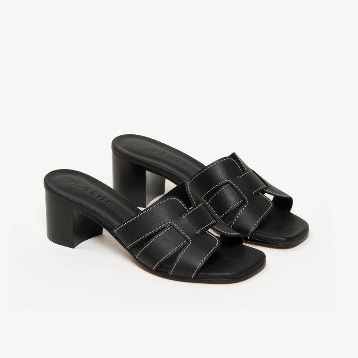 The Mafalda Alta - Black - Leather - M.Gemi