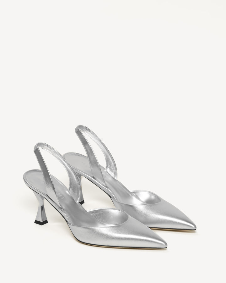 The Mara - Silver - Metallic Nappa - M.Gemi