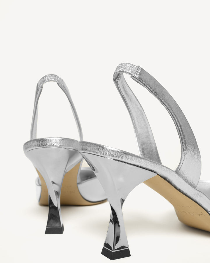 The Mara - Silver - Metallic Nappa - M.Gemi