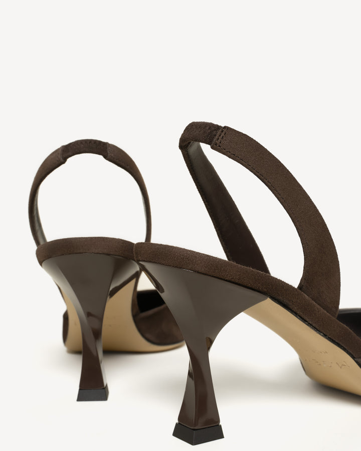 The Mara - Chocolate - Suede - M.Gemi