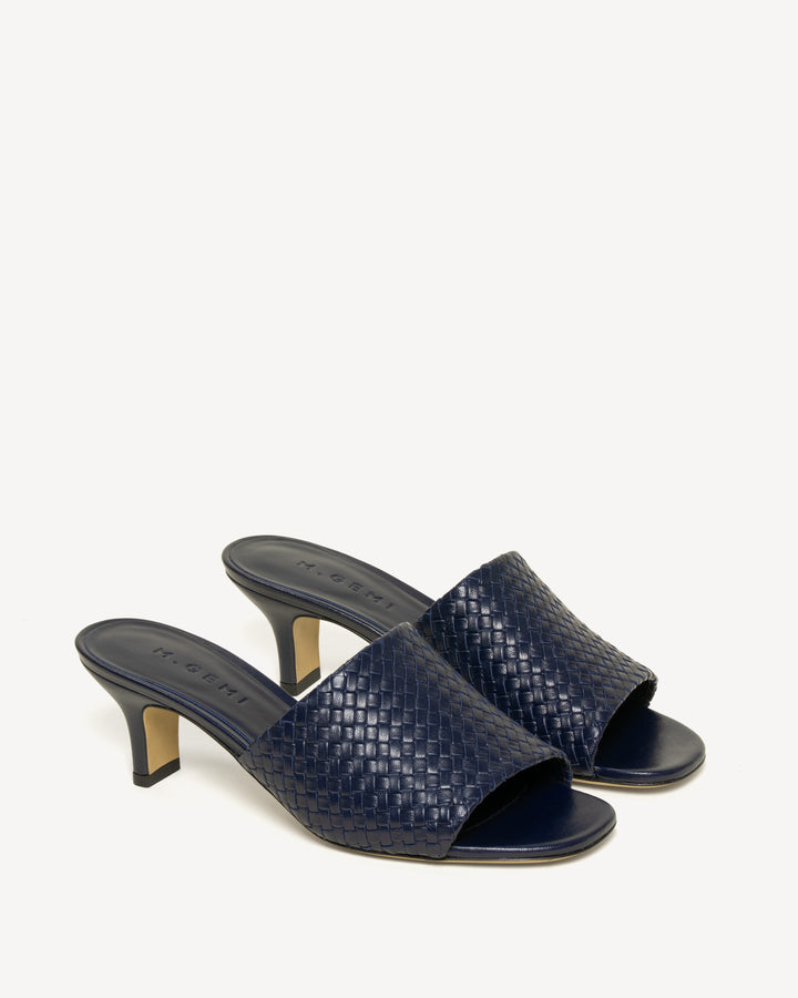 The Rosalba - Navy - Leather - M.Gemi