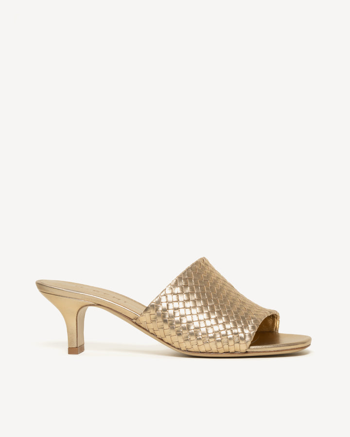The Rosalba - Gold - Metallic - Leather - M.Gemi