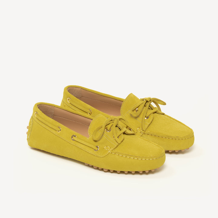 The Vela - Chartreuse - Suede - M.Gemi