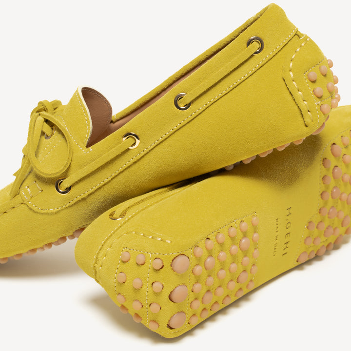 The Vela - Chartreuse - Suede - M.Gemi