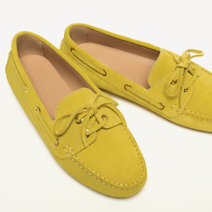 The Vela - Chartreuse - Suede - M.Gemi