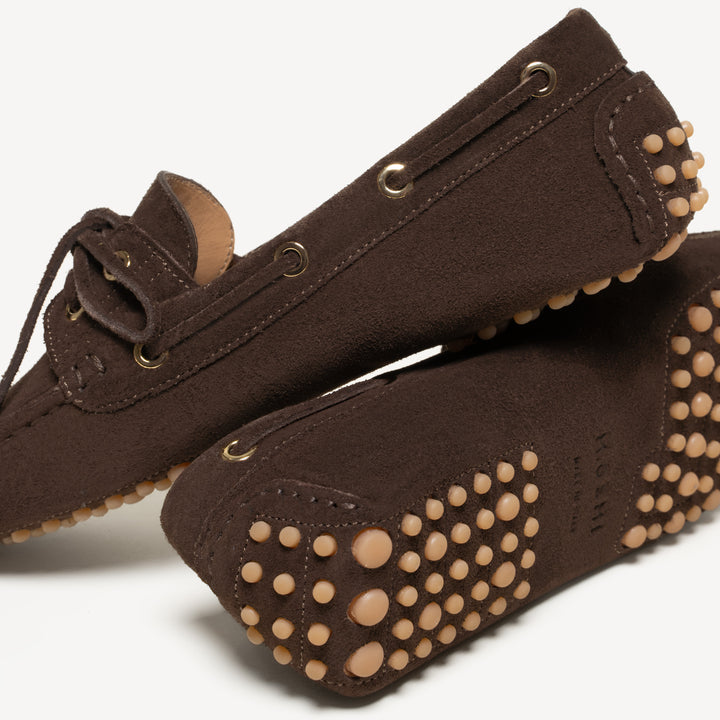 The Vela - Chocolate - Suede - M.Gemi