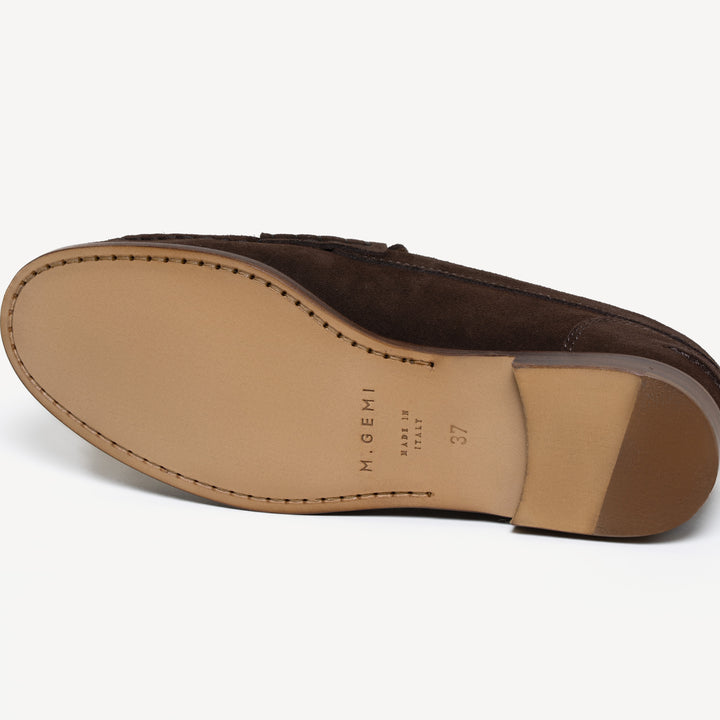 The Firenze - Chocolate - Suede - M.Gemi